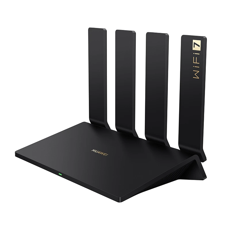 Черный Wi-Fi 7 роутер HUAWEI WiFi BE3 Pro